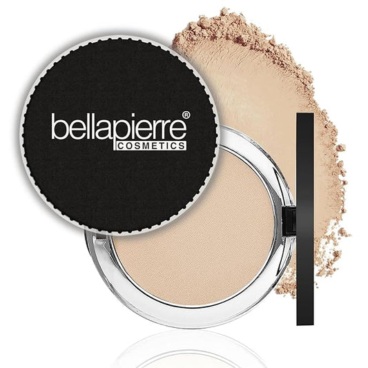 bellapierre Compact Mineral Foundation SPF 15 | Vegan & Cruelty Free Natural Makeup | Full Coverage Matte Foundation | Hypoallergenic | Oil & Talc Free - 0.35 Oz - Ivory-VivaGrace Women