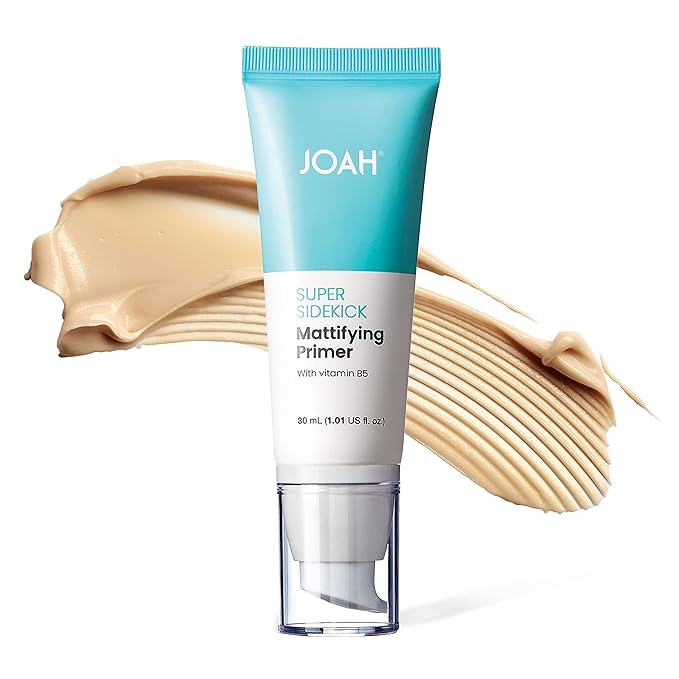 JOAH Beauty Super Sidekick Mattifying Makeup Primer, Pore Minimizing Matte Finish, Hydrating and Long Lasting Korean Face Primer for Oil Control, Helps Smooth, Blur Skin, For All Skin Types, 1.01 Oz-VivaGrace Women