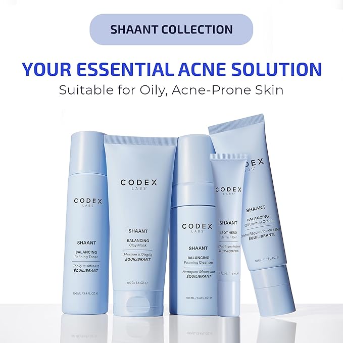 Codex Labs Shaant Refining Toner - Hydration & Pore Minimizer - for Acne Prone Skin - with 2% Gluconolactone - Cruelty-Free, Vegan Skincare (100ml)-VivaGrace Women