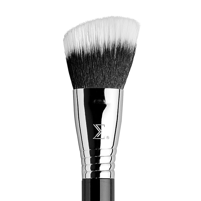 Sigma Beauty F53 Air Contour and Blush Brush – Angled Makeup Brush for Blush & Bronzer, Perfect for Sheer to Medium Coverage, Professional, Streak-Free Application (1 Brush)-VivaGrace Women