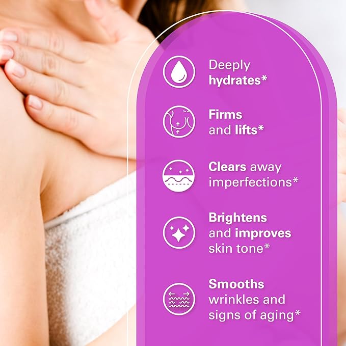 Moisturizing Breast Enhancement Cream for Women - Breast Firming and Lifting Cream with Collagen and Ceramides - Clarifying Neck and Breast Enhancer Cream for Wrinkles and Dry Skin-VivaGrace Women