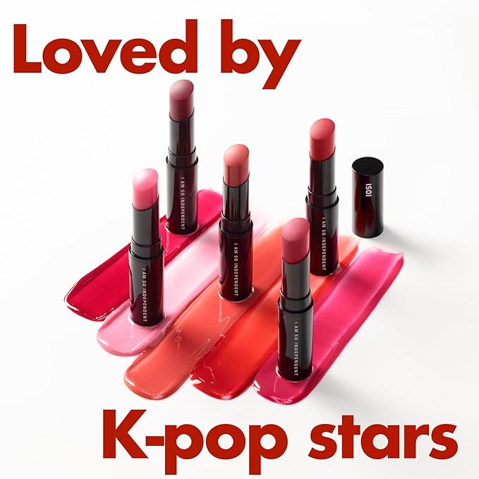 ISOI Bulgarian Rose Lip Treatment Balm (Berry Rose) – Tinted & Hydrating Lip Gloss for Dry Lips, Korean Skincare (0.18 oz, 5g)-VivaGrace Women