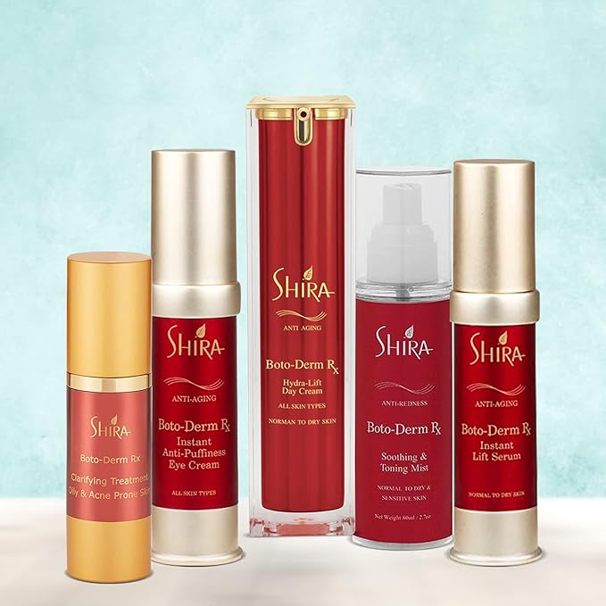 Shira Boto-Derm Rx Instant Anti-Puffiness Eye Cream- for Wrinkles Dark Circles Eye Bags Fine Lines Anti Aging And Tired-Looking Eyes. (2.2 oz.)-VivaGrace Women