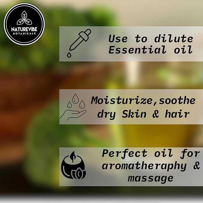 Naturevibe Botanicals Broccoli Oil 32 Ounces | 100% Pure and Natural | Great for Skin Care and Hair Care-VivaGrace Women