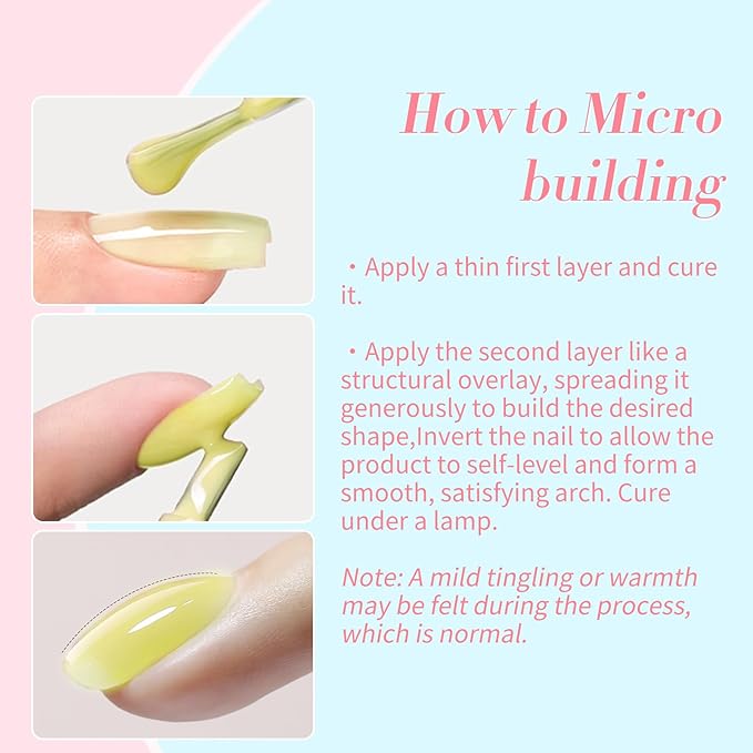 Born Pretty Jelly Pastel Gel Nail Polish 6 Colors Spring Summer Yellow Green Blue Purple Pink Candy Sweet Colors Apex Building Effect Gel Polish Kit Nail Art Gel Manicure Kit DIY at Home Salon Gifts-VivaGrace Women