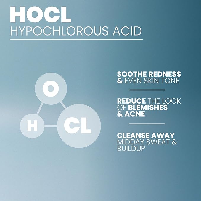 Hypochlorous Acid Spray for Face, Skin, and Body – 0.018% HOCl Facial Mist Toner, Hydrating Cleanser for Acne, Eczema, Rosacea, Eyelids, Pets, Workout, Baby, Back, Redness, Sensitive Care Spray-VivaGrace Women