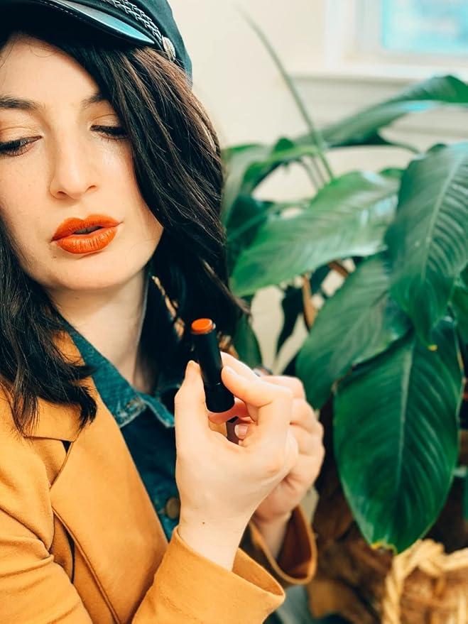 Eco Lips Vegan Cruelty-Free Brazilian Lip Tint Variety Pack - 100% Natural Lip Balm (Blessed, Blissful, Brave, Brazen, Bold) (5 Pack) | Made in USA-VivaGrace Women