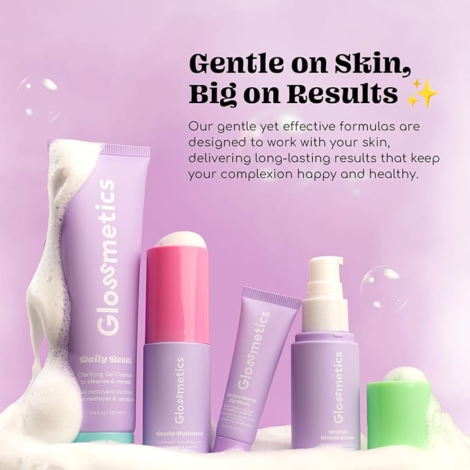 Glossmetics Sun-Kissed Glow Duo. Brightening and Moisturizing Bronzing Drops and Liquid Blush for Cheeks Makeup and Skincare for a Radiant Sun-Kissed Look! Liquid Bronzer and Dewy Blush, Pack of 2