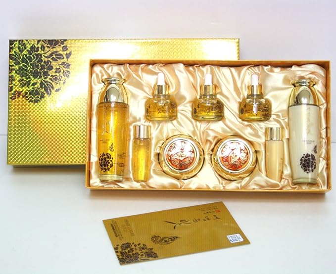 [YEDAM YUN BIT] Prime luxury Gold Women Skin Care 7pcs Gift Set/Korean Cosmetics-VivaGrace Women