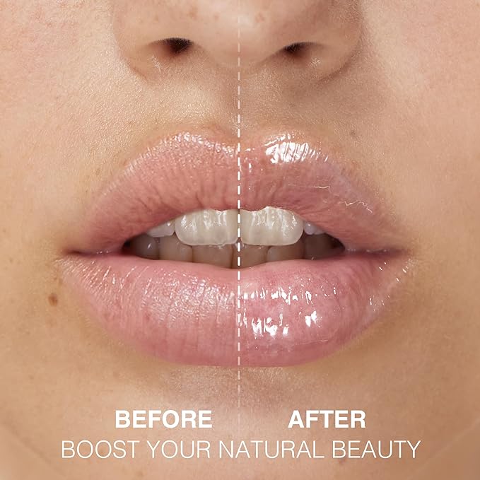 Lip Plumper Gloss Lip Job - Plumping Lip Gloss with Glossy Finish - Lip Pump Gloss with Hydrating & Smoothing Formula - 0.14 Fl Oz (Aura Breeze)-VivaGrace Women