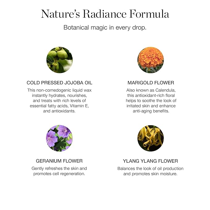 Ogee Jojoba Glow Face Oil – Organic & Natural, Moisturizing, Multi-Tasking Facial Treatment Oil (30ml)-VivaGrace Women