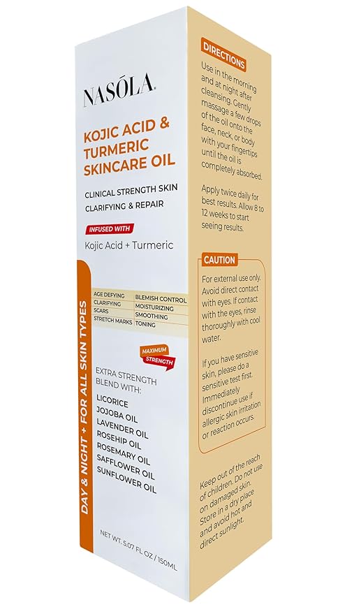 Kojic Acid Turmeric Skincare Bio Pure Oil-VivaGrace Women
