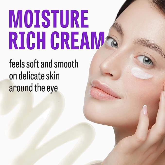 Time Return Melatonin Eye Cream for Dark Circles & Fine Lines | Clarifying Eye Cream for Bags Under Eyes | Firming Eye Cream for Fine Lines| Moisturizing Eye Cream for Eye Care (0.70 oz)-VivaGrace Women
