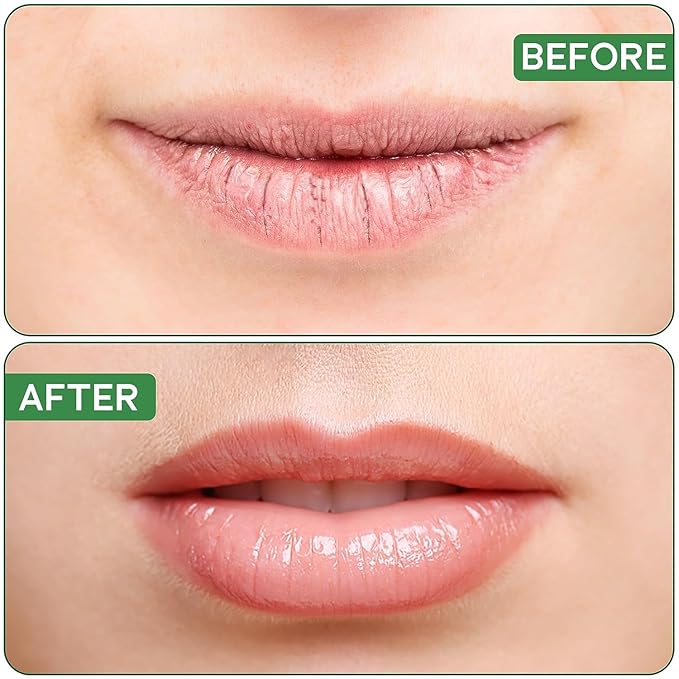 Organic Lip Balm, Spearmint Flavor, Ultra Hydrating Lip Moisturizer for Cracked or Dry Lips, Infused With Organic Sea Buckthorn, Oval Shaped Tube, USDA Certified Organic, 1 Pack-VivaGrace Women