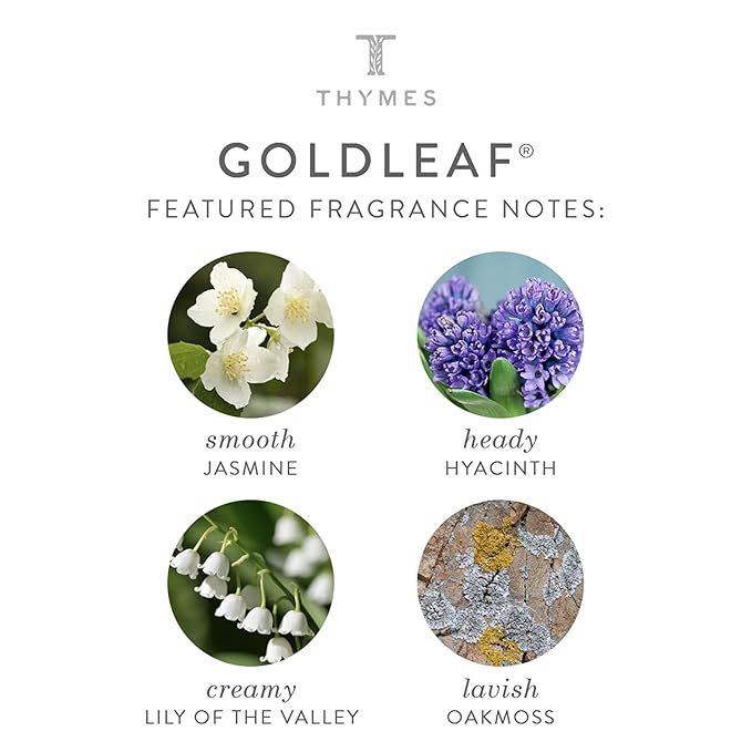 Thymes Perfumed Travel Set and Beauty Bag - Contains Body Wash, Body Lotion & Hand Cream - Goldleaf-VivaGrace Women