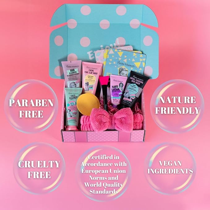 Gift Box for Women, Self Care Gifts for Women, Unique Gifts for Mom, Sister, Aunt, Grandma, Best Friends, Birthday Gifts for Women, Gift Basket, Spa Beauty Skincare Sets, Mother’s Day Gifts-VivaGrace Women