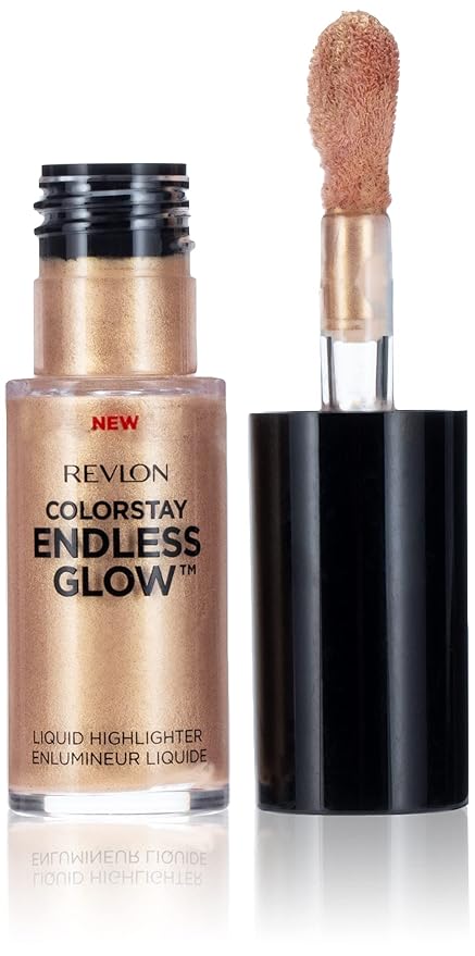 Revlon Colorstay Endless Glow Liquid Highlighter, Gold, 0.3 Ounce-VivaGrace Women