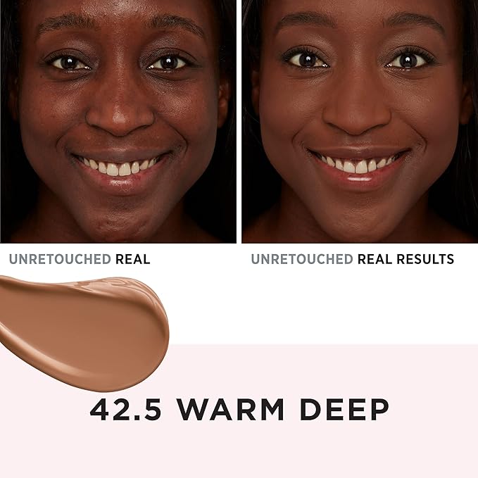 IT Cosmetics Makeup Set - Includes Supersize Bye Bye Under Eye Concealer (42.5 Deep) + Heavenly Luxe Complexion Perfection Concealer Brush (1 fl oz) - with Collagen, Hyaluronic Acid & Antioxidants-VivaGrace Women