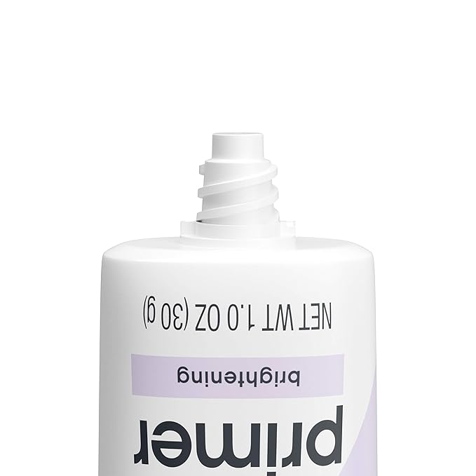 Neutrogena Prep + Correct Primer for Brightening Skin, Illuminating Makeup Primer with Seaweed Extract to Help Brighten Skin & Minimize Pores, 1.0 oz-VivaGrace Women