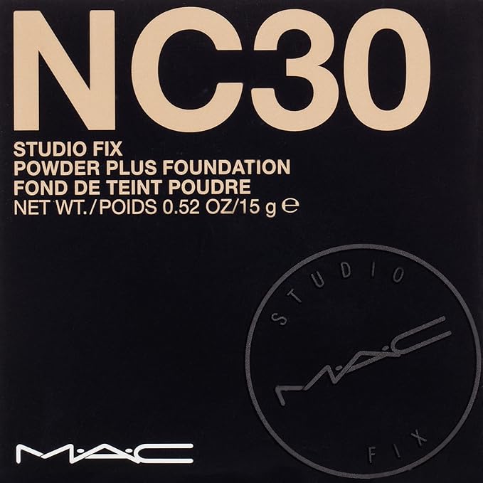 MAC M.A.C. Studio Fix Powder Plus Foundation, NC30, 0.52 Ounce (0773602010509)-VivaGrace Women