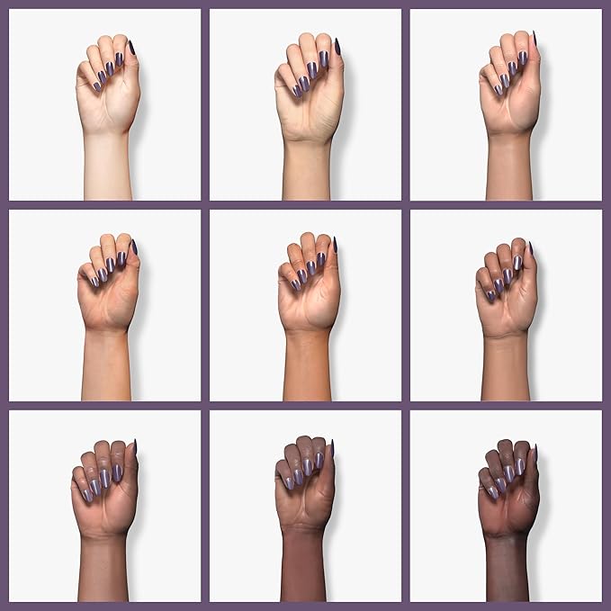 Dr’s Remedy Enriched Nail Polish: Non Toxic, All Natural, and Organic - Doctor Formulated: Strengthens, Restores, Heals, and Protects '24-Free' - AMITY Amethyst