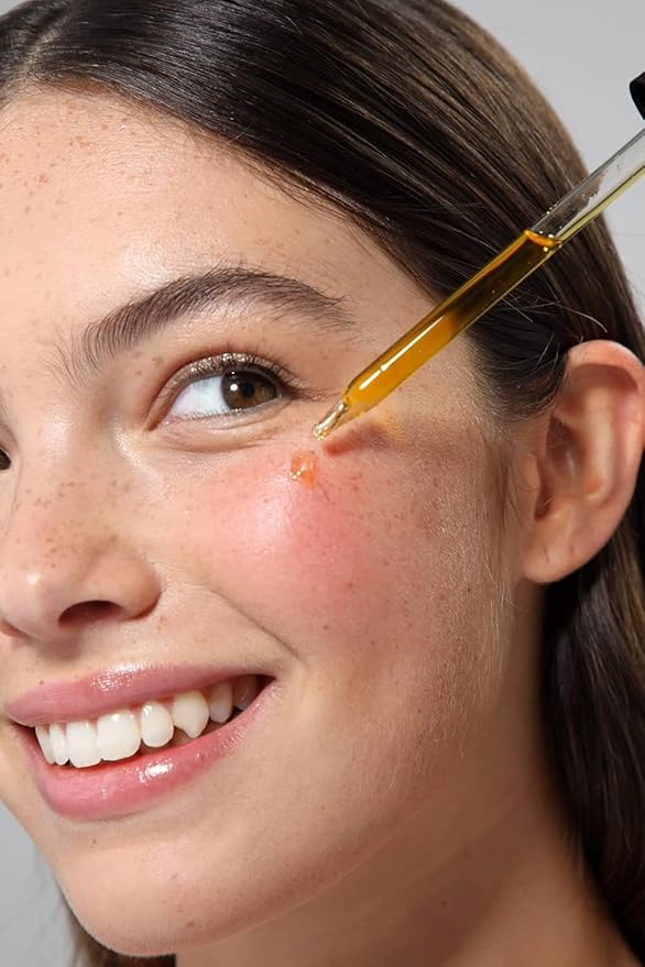 Cliganic Organic Rosehip Seed Oil for Face, 100% Pure | Natural Cold Pressed Unrefined Non-GMO | Carrier Oil for Skin, Hair & Nails (Packaging May Vary)-VivaGrace Women