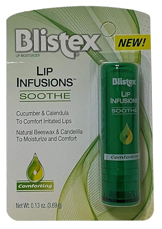 Blistex Lip Infusions Soothe Lip Moisturizer 0.13 Ounce-VivaGrace Women