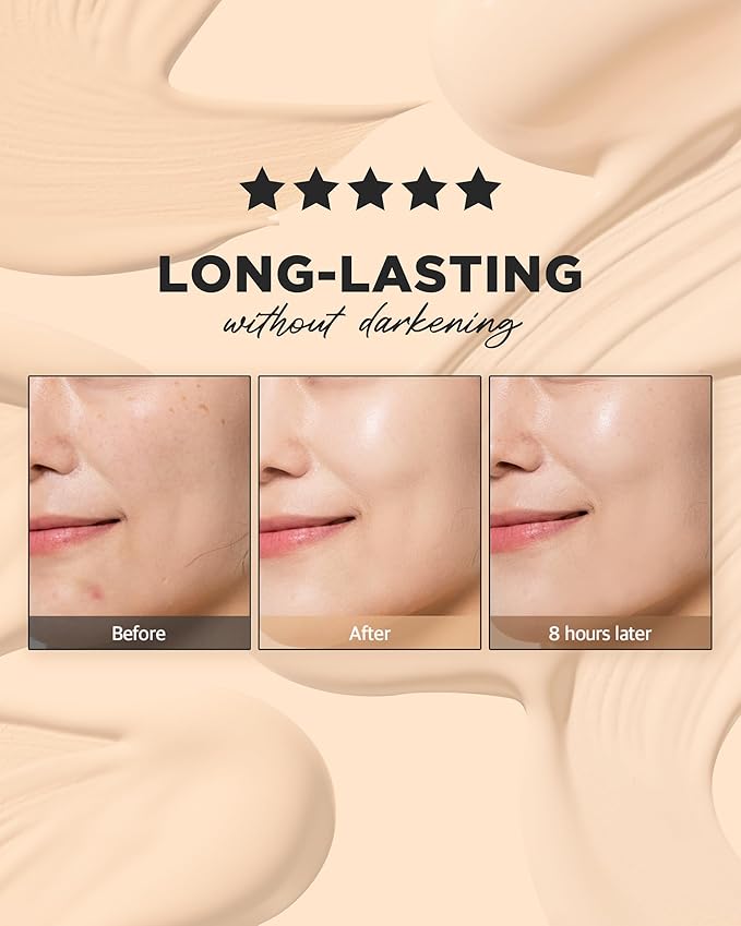 THESAEM Cover Perfection Concealer Foundation - 24H Coverage, Light Liquid Texture - Ideal for Oily, Combination Skin, Provides Semi-Matte, Smooth Finish, 1.01 fl.oz. (1.5 Natural Beige)-VivaGrace Women