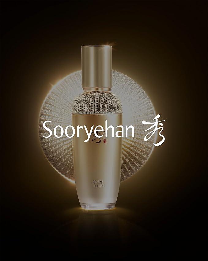 SOORYEHAN GINSENG Essence Advanced Set (85 ml/2.87 fl oz) Reduces Wrinkles/Fine Lines, Promotes Even Skin Tone. Ginseng Complex, Ginsenosides | Korean Skincare-VivaGrace Women