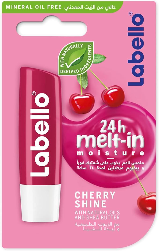 Labello Cherry and Fruity Lip Balm-VivaGrace Women