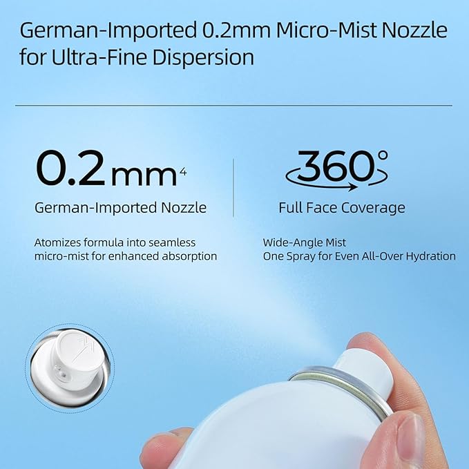 YILIAN Face Mist Natural Facial Spray with HA, Soothing and Calming Sensitive Skin, 10.14 fl. oz.-VivaGrace Women