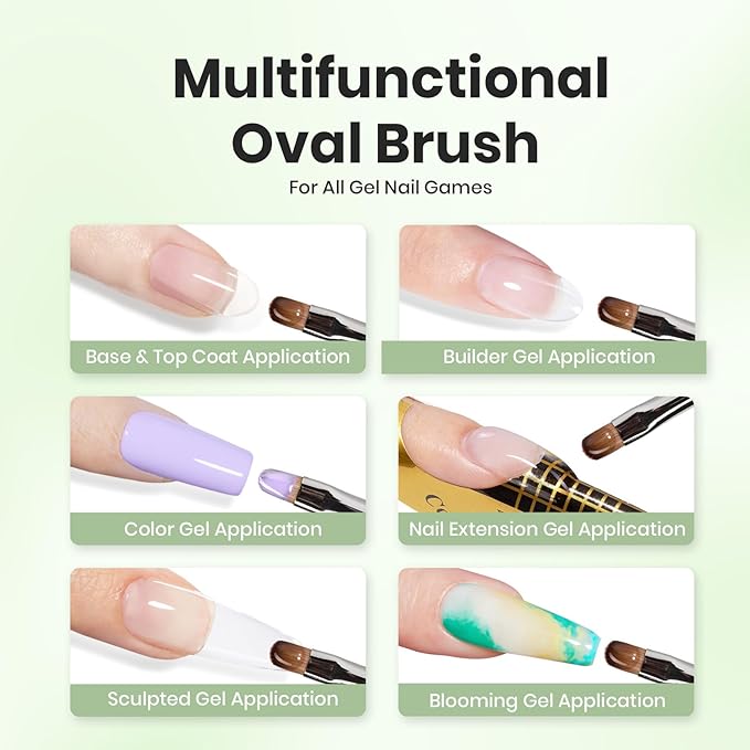 Beetles Nail Art Brushes, Clean Up Brush Gel Polish Nail Art Design Pen Painting Tools Fingernail Brush Nail Cleaning Brush Nail Art Liner Brush and Nail Dotting Pen Salon Diy at Home-VivaGrace Women