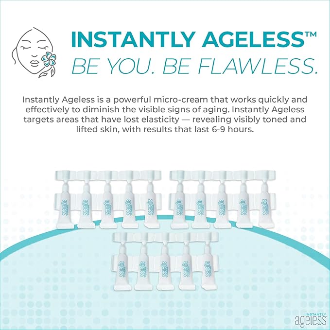 Instantly Ageless Facelift - Instant Eye Bag Remover Puffiness - 15 Vials - Instant Under Eye Bags Remover - Wrinkle Tightener - Instant Wrinkle Remover for Face Instant Lift-VivaGrace Women