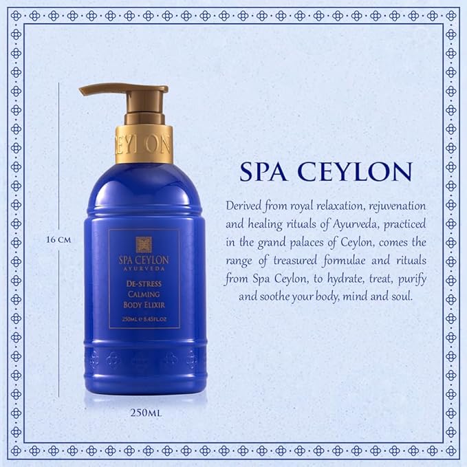 SPA CEYLON DE-STRESS Calming Body Elixir-VivaGrace Women