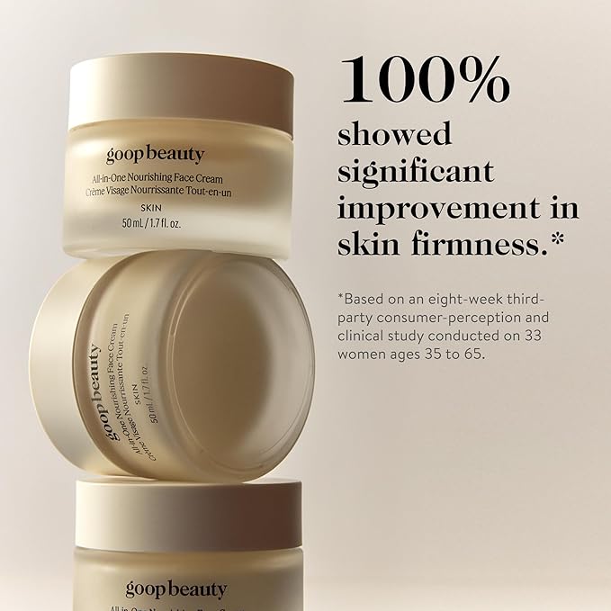 goop Beauty Nourishing Face Cream | Improves Firmness, Elasticity, & Brightness | Botanicals, Ceramides, & Squalane | Anti Wrinkle Moisturizer | 1.7 fl oz-VivaGrace Women