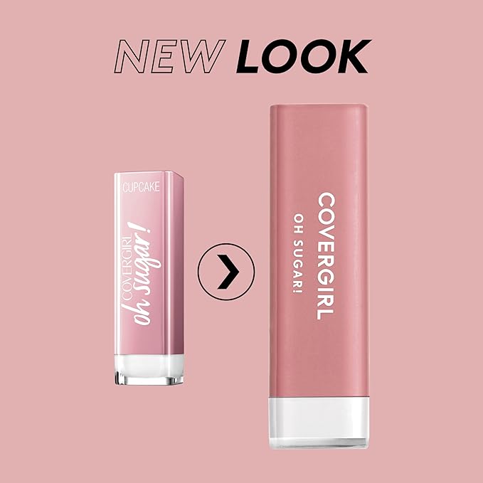 COVERGIRL Colorlicious Oh Sugar! Tinted Lip Balm Taffy, .12 oz (packaging may vary)-VivaGrace Women