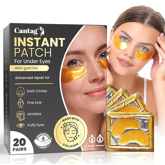 Under Eye Patches | Under Eye Mask | Under Eye Treatment | Eye Care for Women | Eye Gel Pads for Eye | Under Eye Patches for Puffy Eyes, Dark Circles and Puffiness-VivaGrace Women