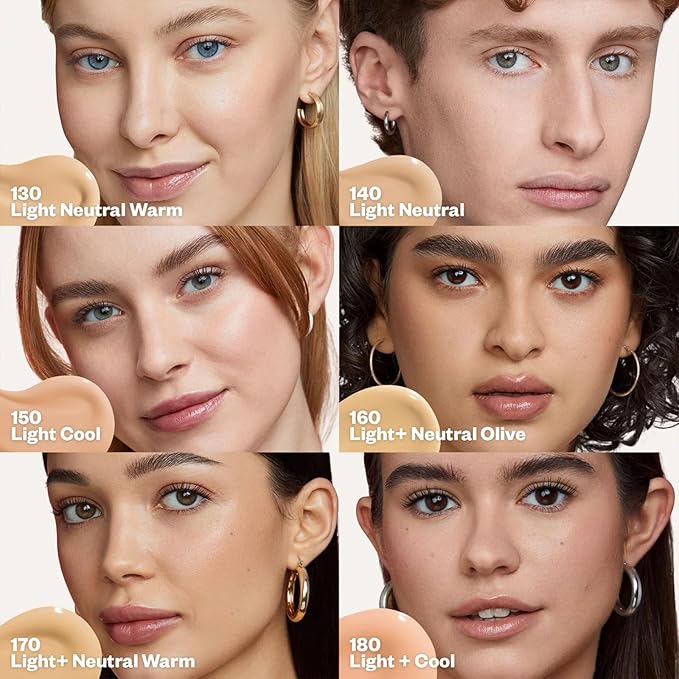 Kosas Revealer Skin-Improving Foundation with SPF 25 Protection - Hydrate, Brighten, Soothe, Plump, Protect Skin - Smoothing Texture, Natural Finish and Clean Formula - Light Cool 150-VivaGrace Women