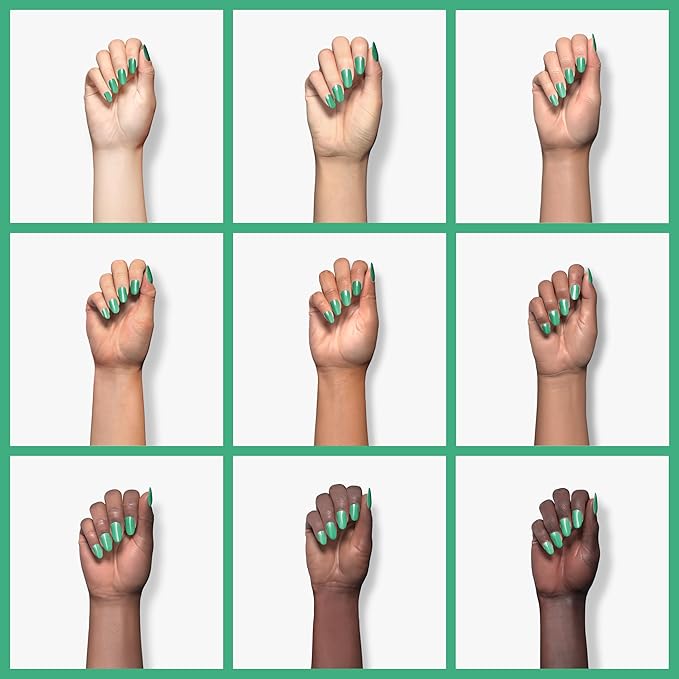 Imtiti Gel Nail Polish - 15ml Green Bee Color Gel Polish for DIY Nail Art & Manicure, Salon Quality, Soak Off, 0.5 Fluid Ounces