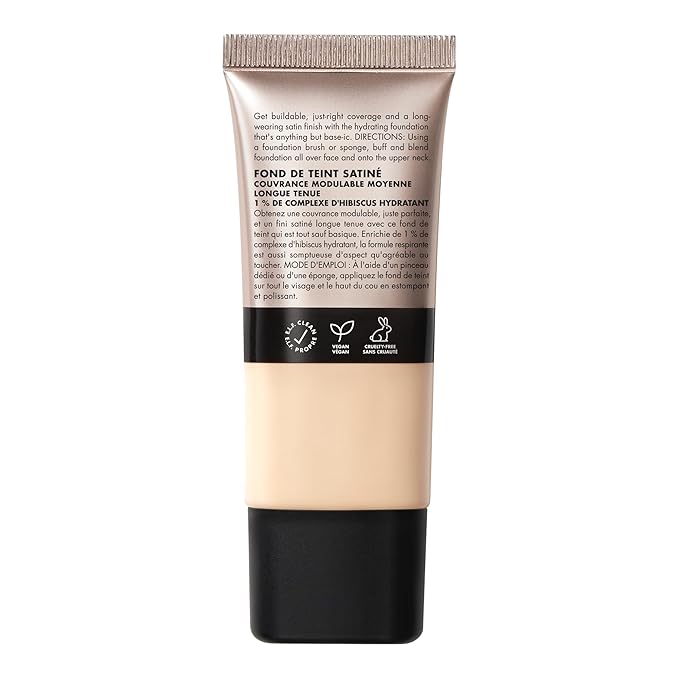 e.l.f. Soft Glam Foundation, Medium Coverage, Long-Lasting & Buildable Foundation For A Smooth, Satin Finish, Vegan & Cruelty-Free, 11 Fair Neutral-VivaGrace Women