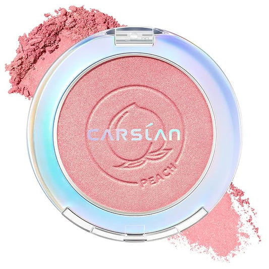 Face Blush, Powder Blush Makeup, Longlasting Highly Pigmented Face makeup, Smooth, Vegan & Cruelty Free, 1 Count, 06 PEACH-VivaGrace Women