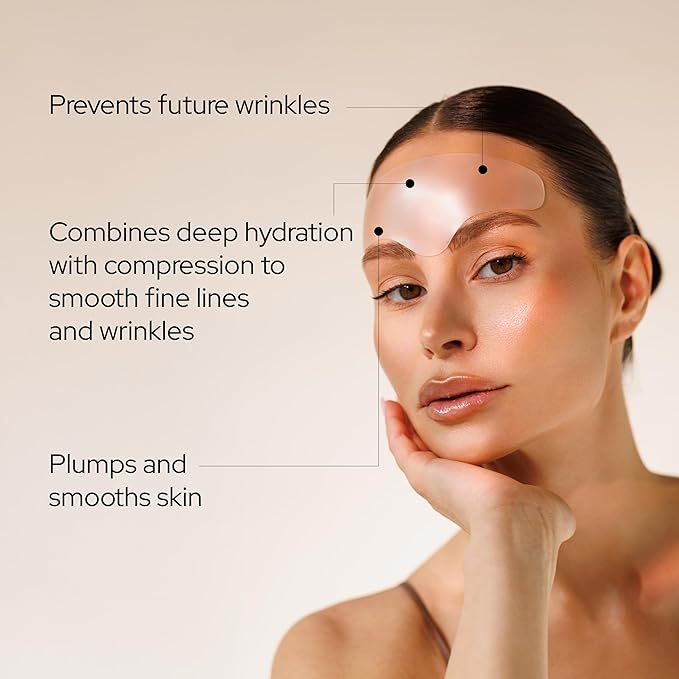 SiO Beauty SuperLift Pack - Wrinkle-Smoothing, Medical-Grade Silicone Patches for Fine Lines - Reusable Up to 10x - Cruelty-Free & Eco-Friendly Beauty Patches for Smile Lines & Crows Feet - 5 Patches-VivaGrace Women