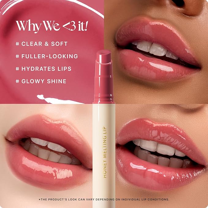 Nature Republic HONEY MELTING LIP (03 BERRY) SOFT LIP STICK, Hydrating Gloss, Moisturizing balms, Sheer tint, Shine & Glowy Finish, korean make up-VivaGrace Women