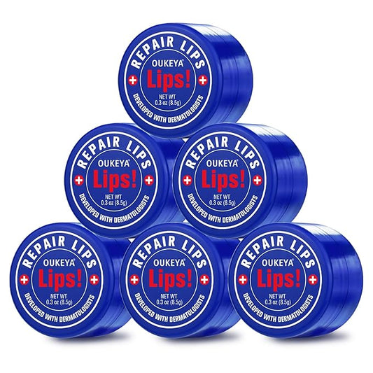 Lip Balm Treatment with Beeswax, Peppermint Oil,Natural Formula Lip Balm with Vitamin E & C Lips Daily Conditioning 24 hrs Long-lasting Moisture, Gentle Exfoliation Prevent Dryness & Chapping-VivaGrace Women