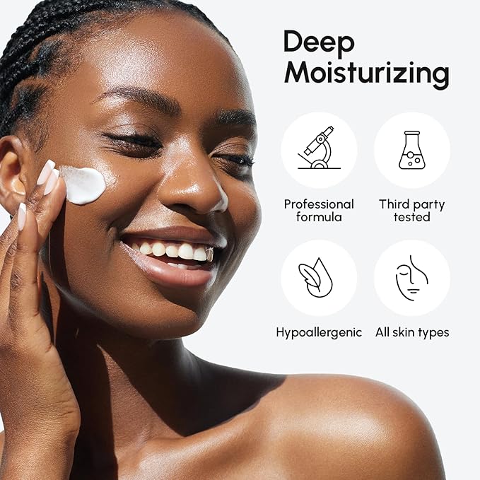 MAREE Face Moisturizer Collagen Cream for Face Gift Set 2 Pack - Hyaluronic Acid & Retinol - Anti-Aging Wrinkle Creams - Crema Para La Cara-VivaGrace Women