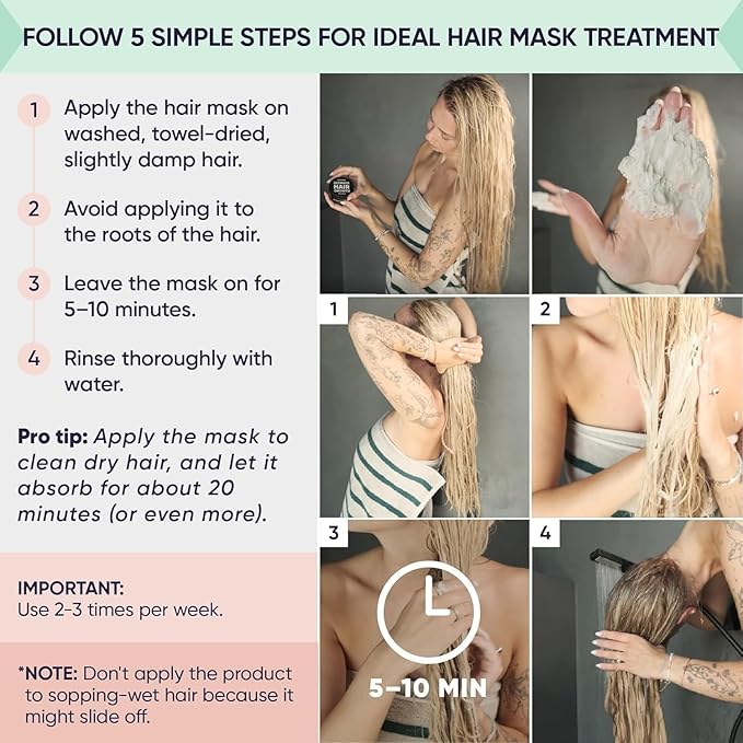 Moerie Hair Growth & Repair Mask - Restorative, Vegan-Friendly Treatment for Longer, Thicker, Fuller Hair - 100ml-VivaGrace Women