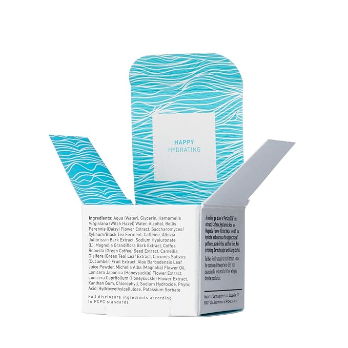 MyChelle Dermaceuticals Ultra Hyaluronic Eye Gel (0.45 Fl Oz) - Rich Hydration for Dry Skin with Vegan Hyaluronic Acid, Help Plump Skin and Help Reduce Appearance of Fine Lines and Wrinkles-VivaGrace Women