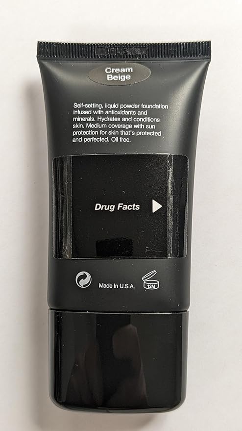 Jolie Mineral Liquid Powder Foundation SPF 15 1 Fl. Oz. Hypoallergenic - For All Skin Types (Cream Beige)-VivaGrace Women