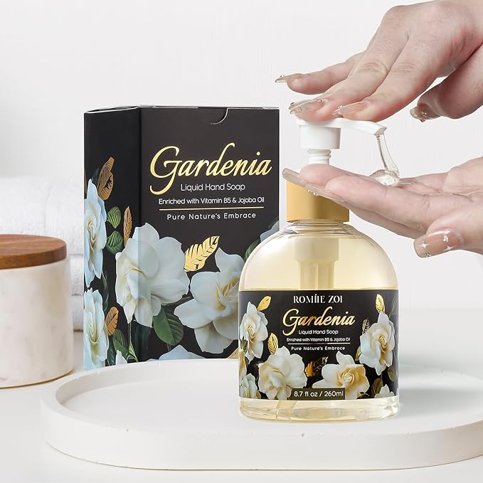 Liquid Hand Soap with Gift Box - Gardenia - 260ml/ 8.7 fl.oz