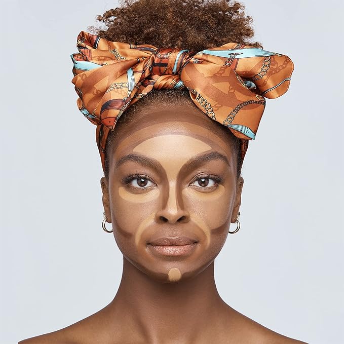 Ruby Kisses HD Concealer & Foundation Flawless Full Cover Brush Face Makeup (Orange Corrector)-VivaGrace Women
